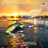 GOOSKY RS7 Ultra 700 Class 3D Flybarless Elektro-RC-Helikopter-Bausatz Grün/Orange/Lila Flugrahmen ohne Rotorblätter