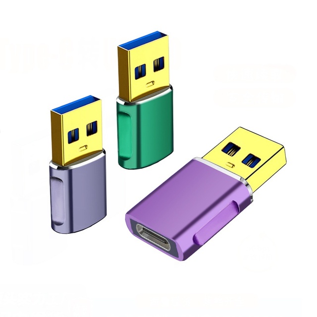 USB 3.0 Male to Type C Female Adapter for OTG Converter Phone Laptop Computer