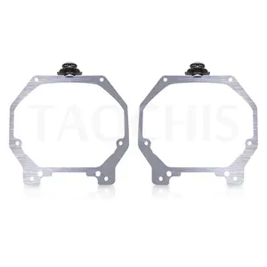 TAOCHIS car headlights adapter frame car light Bracket Holder for SUBARU FORESTER AFS Hella 3R G5 car light retrofit accessories