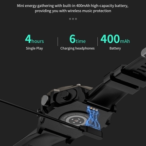 Montre intelligente sport 1.53 pouces LC18, IP67, avec écouteurs, moniteur de santé pour le sommeil, la fréquence cardiaque et la pression artérielle. - Product Image 4