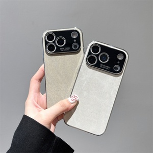 เคสโทรศัพท์แบบกระจกหน้าต่างขนาดใหญ่ รุ่นใหม่ สำหรับ Apple 17 Pro Max เคสแม่เหล็กแบบด้าน สำหรับ Apple 16 Pro ลายเดนิม - Product Image 2