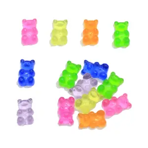 Giant Gummy Bear Candy Sweet Treat Flexible Plastic Mold for Resin Crafts 