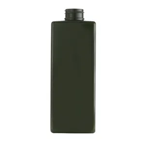 Flacon vide pour shampoing gel douche vert militaire 300ml, prix d'usine