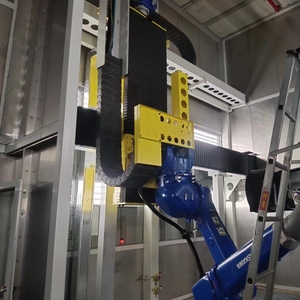 Wall <b>Mounted</b> Robot 7th Axis Linear Rail With Motor PLC Customizable for <b>Spraying</b> Grinding Loading & Unloading Applications Desig - Product Image 6