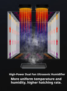 Les incubateurs automatiques rechargent automatiquement l'eau pour maintenir une humidité d'incubation optimale et ajuster les taux d'évaporation. - Product Image 6