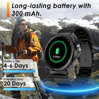 Montre connectée For Active 2 avec appels Bluetooth, étanche IP68, suivi de la fréquence cardiaque et du sommeil 24/7, tracker d'activité compatible avec iOS