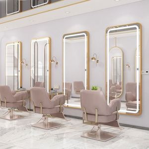 Hot Sale <strong>pink</strong> Color Modern Barber <strong>Salon</strong> Styling Chair Hairdressing Chair Saloon Chairs for <strong>Beauty</strong> <strong>Salon</strong> - Product Image 1