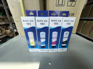 103 Premiumหมึกเติมน้ําสําหรับEpson EcoTank L1110 L3110 L3111 L3116 L3150 L3151 L3156 L3160 L5190 L1210