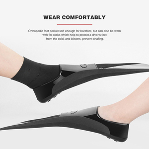 Équipement de plongée BSCI Vente directe d'usine Ensembles d'apnée en silicone pour adultes avec palmes - Product Image 6