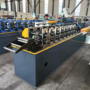 Machine de formage à froid électrique certifiée CE LINRAN à entraînement par engrenages pour profilés en C/U et rails de cloisons sèches - Product Image 5