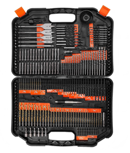 Juego de 246 Brocas <span class=keywords><strong>y</strong></span> Puntas de Destornillador, Multiusos para Madera, Metal <span class=keywords><strong>y</strong></span> Cemento, con Estuche de Almacenamiento Portátil - Product Image 1