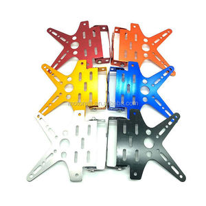 Support de plaque d'<span class=keywords><strong>immatriculation</strong></span> de <span class=keywords><strong>moto</strong></span> cnc, ajustable pour motocyclette, support de plaque d'<span class=keywords><strong>immatriculation</strong></span>, couverture en alliage d'aluminium universel - Product Image 4