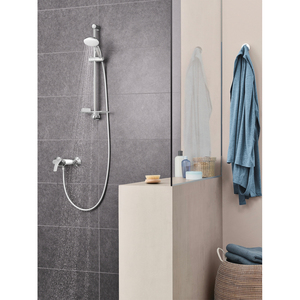 TEMPESTA 3-Jet Shower Rod con jabonera integrada Premium Bath Hardware Set - Product Image 4