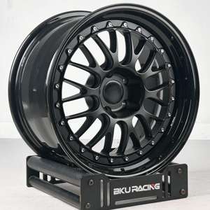 Juego de 2 Ruedas Bku 5x130 LM-<span class=keywords><strong>R</strong></span> de 18, 19 y 20 Pulgadas, Llantas de Aleación con Cara Plateada para <span class=keywords><strong>Porsche</strong></span> <span class=keywords><strong>911</strong></span> 991 992 997 964 Turbo 996 987 - Product Image 6