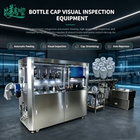 Équipement d'inspection automatisé : Détecteur visuel de bouchons de bouteilles (50 000 pièces par heure) – Défauts de surface et de joint – Tri et emballage automatiques