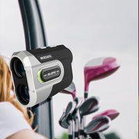 Télémètre de golf MX Series 7x Zoom 5-1000m avec affichage LCD magnétique incluant la pente, batterie rechargeable