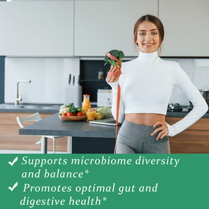 Capsules végétariennes de probiotiques à marque privée avec mélange de probiotiques et de postbiotiques, contribuant à soutenir la flore intestinale, capsules prébiotiques - Product Image 5