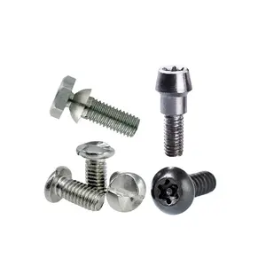 Professional china supplier Stainless,Steel AISI304 316 ANSI304 316 safety steel anti theft bolt round shape fasteners bolts/