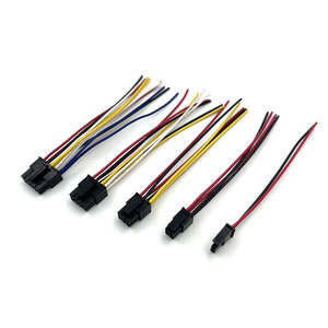 Jst Molex <span class=keywords><strong>3</strong></span> 4 5 6 핀 Led 빛 남성 여성 플러그 전선 압착 터미널 커넥터 배선 하네스 - Product Image 1