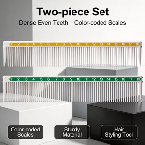 Pettine Professionale Antistatico in Metallo Xuanyuan A3, Resistente al Calore, per Acconciature, Districante, per Salone, Barbiere e Cura dei Capelli a Casa - Product Image 3