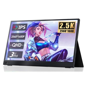 Monitor Portátil para Juegos de 16 Pulgadas para Computadora Portátil, PS4, Switch, con Puerto USB C, Resolución 2560*1600 - Product Image 1