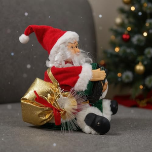 Père Noël Électrique Dansant avec Caméra – Grande Vente – Décoration de Noël pour le Jour de Noël et Toutes les Occasions Festives – Adornos de Navidad - Product Image 5