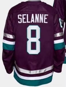 Vente en gros de maillots de hockey sur glace OEM personnalisés vêtements de crosse sublimés en maille de polyester et à manches courtes pour hommes - Product Image 2