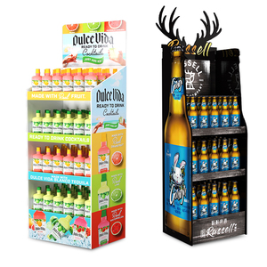 Các Tông Chai Bia Uống Tầng Hiển Thị Đứng Heavy Duty 5 Tier Tông Điểm Bán Shipper Hiển Thị Khán Đài Quảng Cáo - Product Image 5