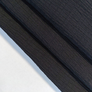 Vente en gros d'usine 164 couleurs Tissu Nida de Dubaï avec 100% polyester respirant pour les robes Abaya pour femmes du Moyen-Orient - Product Image 4