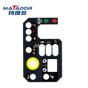 Autocollant pour boîtier de commande supérieur pour nacelles télescopiques <span class=keywords><strong>Haulotte</strong></span> STAR8AC STAR22JAC STAR10AE STAR26JAE - Product Image 1