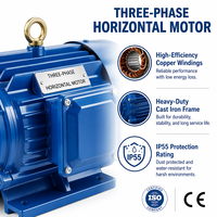 Prix du moteur triphasé IE2 YE3 à haut rendement avec boîtier en aluminium moulé sous pression, prix départ usine