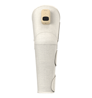 Luftdruck-Waden- und Oberschenkelmassagegerät mit Wärmetherapie und Vibrationsmassage für Fuß und Knie
