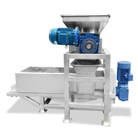 Garba Afvalresidu Extrusie Dehydratie Fruit Juicer Dubbele Schroefpers Doorslaande Sapextractie Onschadelijke Behandeling