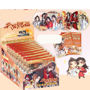 5.8CM 10 pièces/ensemble Tian <span class=keywords><strong>Guan</strong></span> <span class=keywords><strong>Ci</strong></span> <span class=keywords><strong>Fu</strong></span> alliage Anime boîte aveugle Badge broche Xie Lian - Product Image 1