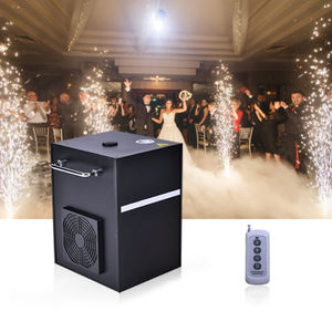 Boîte de ce thé en poudre de titane pour fête de mariage, base rotative à froid, pyrotechniques, brillant - Product Image 4