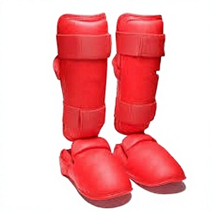 Protège-tibias et protège-pieds de karaté WKF personnalisés en EVA durable pour l'entraînement et la compétition d'arts martiaux - Product Image 1