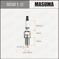 S021C MASUMA Auto Car Parts Spark Plug for CHEVROLET AVEO (T250) 1.5L L2C EFI MS851397 22401KA240 22401KA260