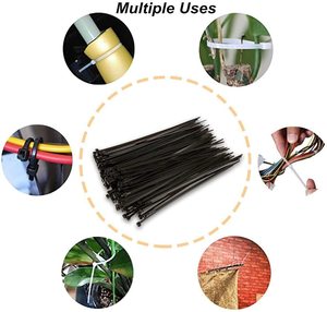 380mm 200mm 250mm 300mm 350mm 400mm OEM nhà máy nylon66 PA66 Zip cáp nhựa Tie <span class=keywords><strong>Nylon</strong></span> Cáp Tie - Product Image 6