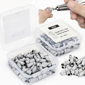 3Mm Nhỏ Sanding Ban Nhạc Với Thép Không Gỉ Nail Khoan Bit Mandrel Điện Làm Móng Tay Lớp Biểu Bì Công Cụ Làm Sạch - Product Image 2