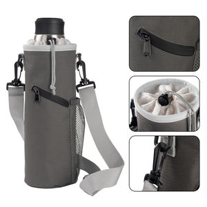 Latest 2024 Insulated Waterproof Polyester Wine Cooler Bag Portable Adjustable Shoulder Strap - Product Image 5