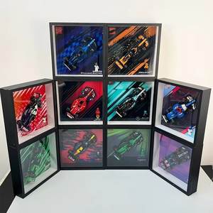 Marco de Fotos de Estilo Moderno, Pintura Decorativa Compatible con la Serie Speed 77242-Ferrari SF24, Coche de Carreras - Product Image 5