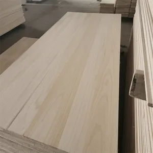 Fornitore di fabbrica AA grado paulownia board pannello in legno massello paulownia