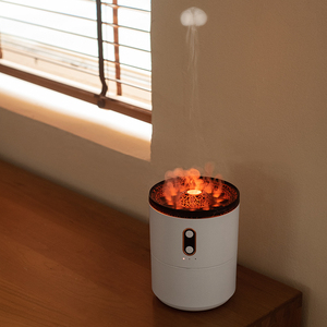 Difusor de llama portátil para el hogar, Humidificador <span class=keywords><strong>Vulcano</strong></span> con diseño de volcán de Medusa, novedad - Product Image 4