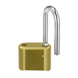Ch-610L Combination <b>Padlock</b> 72x51.5x24mm Zinc Alloy Long Shackle For Cabinet Doors - Product Image 2