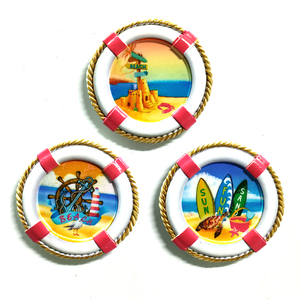 Nhà Sản Xuất Bán Buôn Nhựa Bãi Biển 3D In Ấn Tủ Lạnh Nam Châm Tùy Chỉnh Ref Lưu Niệm Nam Châm - Product Image 5