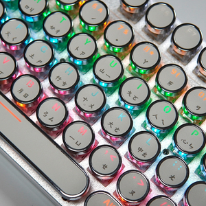 Dukungan Keycap Punk Kustom dengan Teks Bahasa Prancis, Korea, Rusia, Spanyol, Thailand, <span class=keywords><strong>Zhuyin</strong></span> Taiwan untuk Keyboard Mekanik - Product Image 5