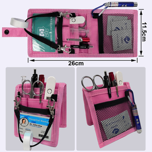 Astuccio Portapenne da Inserimento, <span class=keywords><strong>Borsa</strong></span> Protettiva per Penne, Tasca da Petto per Dottori, Piccola <span class=keywords><strong>Borsa</strong></span> Portaoggetti Pratica per Infermieri - Product Image 4