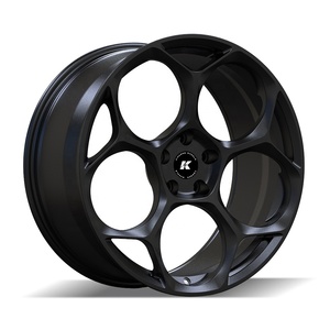 ล้ออัลลอยด์อะลูมิเนียมฟอร์จแบบกำหนดเองขนาด 20x9.5J 5x114.3 น้ำหนักเบาสำหรับ<span class=keywords><strong>รถ</strong></span>ยนต์สมรรถนะสูง น้ำหนัก 12.1 กก. สีดำด้าน สำหรับ<span class=keywords><strong>รถ</strong></span>ยนต์เทสล่า - Product Image 1