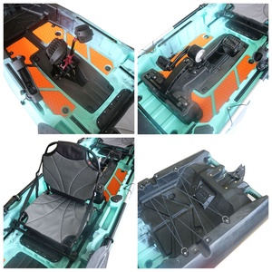 Canoë <span class=keywords><strong>de</strong></span> loisirs et <span class=keywords><strong>de</strong></span> pêche à deux <span class=keywords><strong>places</strong></span> Viking 14 pieds, double propulsion à pédales, haute qualité, vente chaude, haute performance - Product Image 6