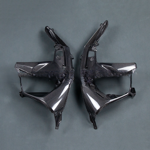Panneau de revêtement interne inférieur avant en fibre de carbone de haute qualité, modification de moto pour réservoir de carburant, adapté à la <span class=keywords><strong>BMW</strong></span> R1300GS - Product Image 4